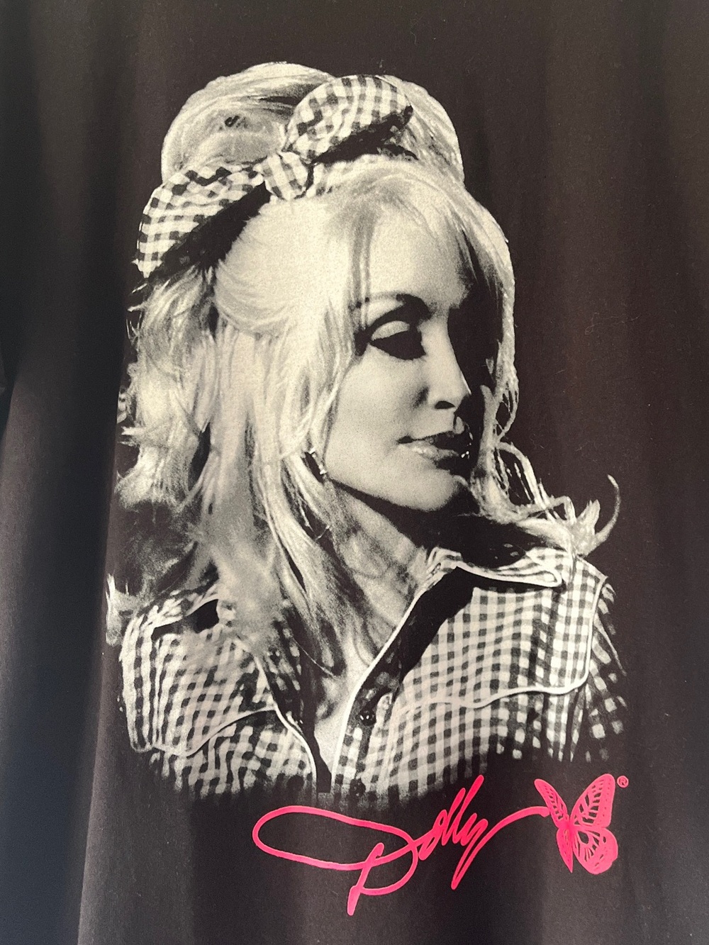 Official Dolly Parton graphic tee by Mad Engine, Ladies size Large